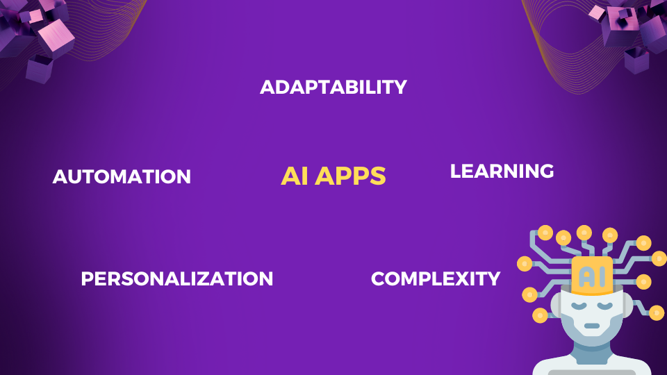 Features of artificial intelligence apps